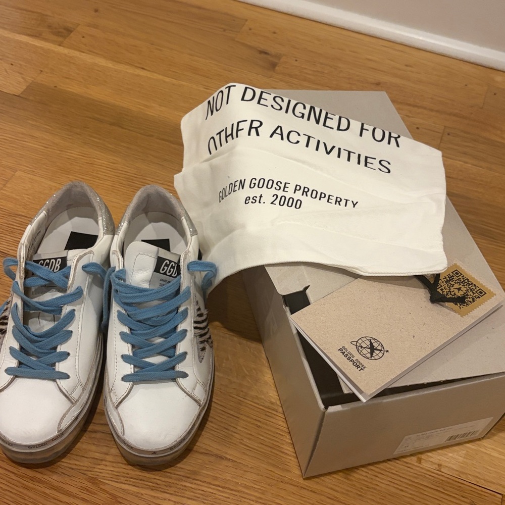 Golden Goose Hi Star Classic - size 36 (US 6) - Picture 10 of 11